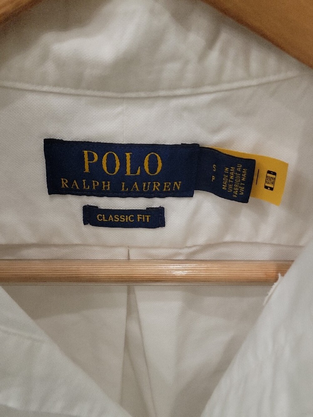Polo by Ralph Lauren White Dress Shirt with Embroidered Logo - Picture 2 of 2